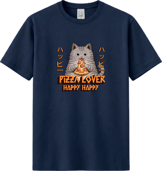Pizza Lover Cat Tee